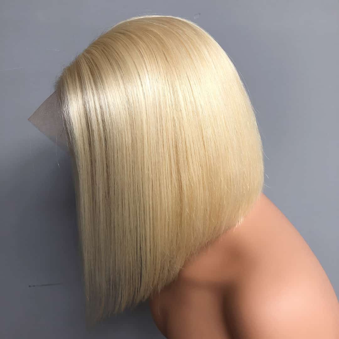 Bob blond wig