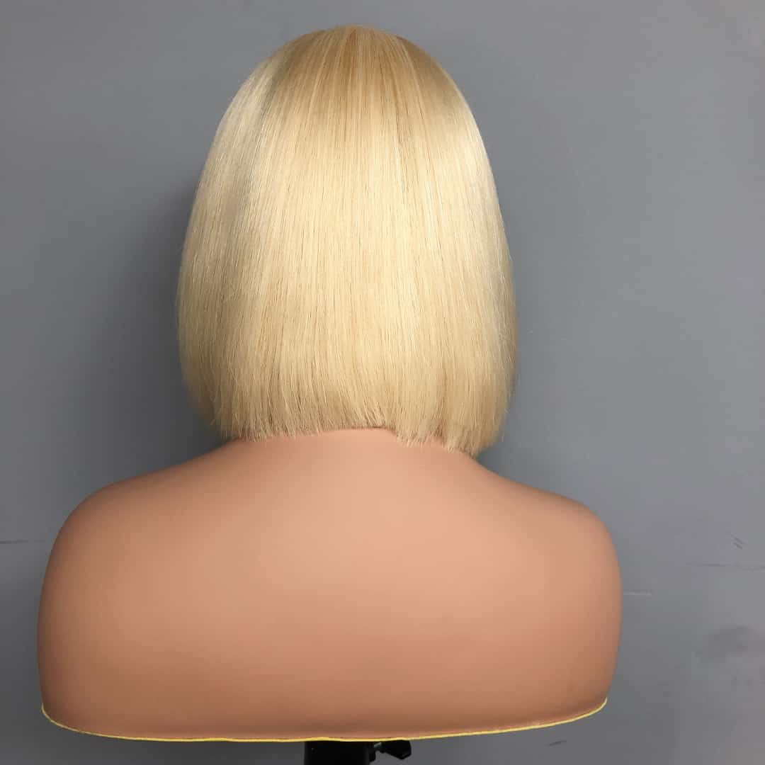 Bob blond wig