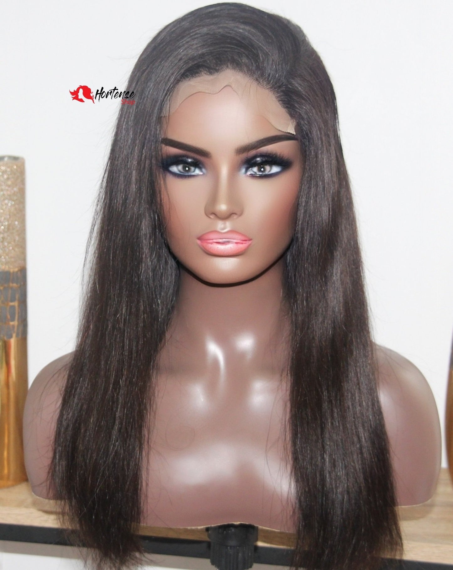 Transparente wig Raw closure wig 6x6