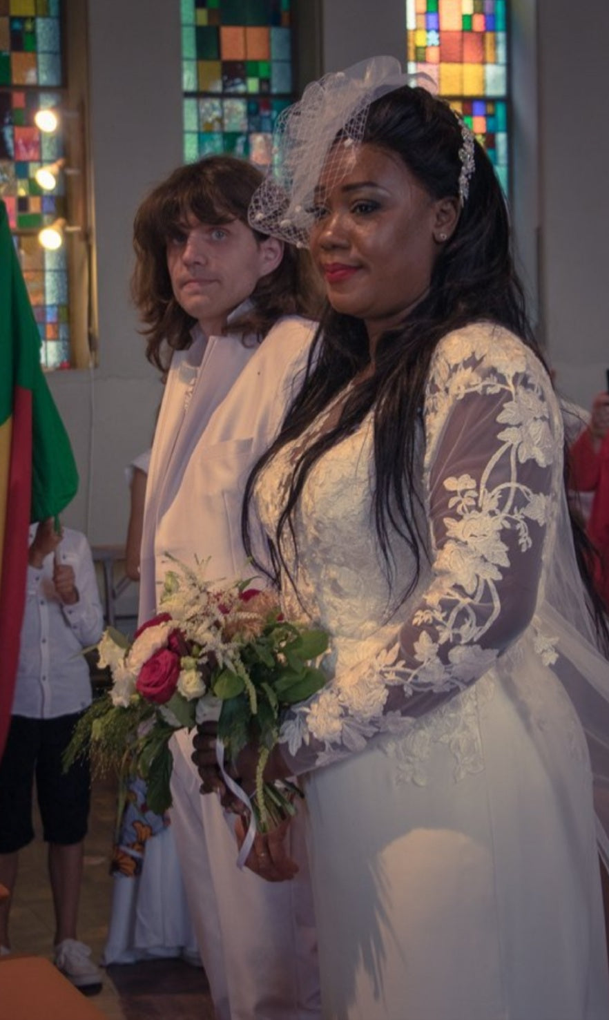 Alima wedding wig